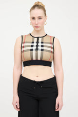 Burberry Vintage Check Zip Top