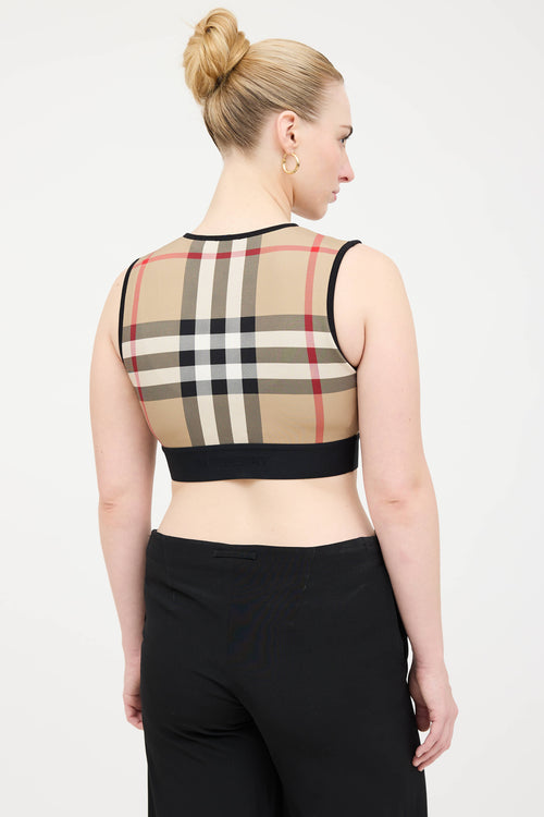 Burberry Vintage Check Zip Top