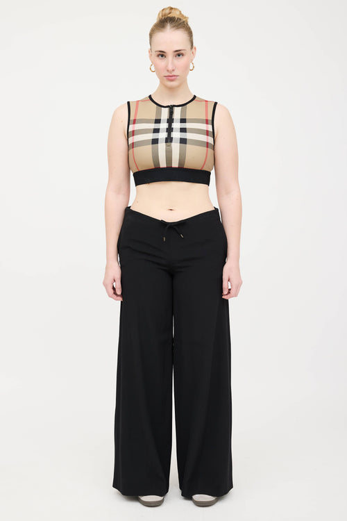 Burberry Vintage Check Zip Top