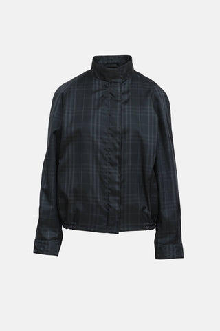 Burberry Nylon Check Jacket