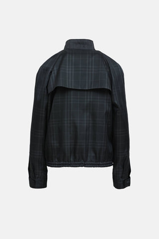 Burberry Nylon Check Jacket