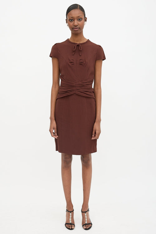 Burberry Pleated Dress