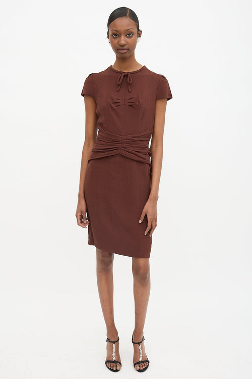 Burberry Pleated Dress