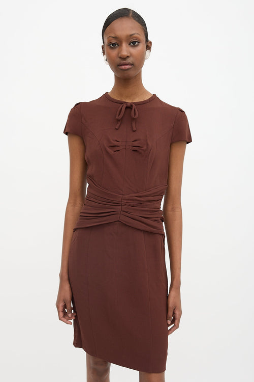 Burberry Pleated Dress