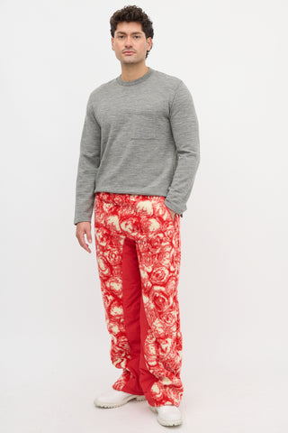 Burberry Printed Fleece Track Pant