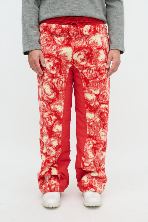 Burberry Printed Fleece Track Pant
