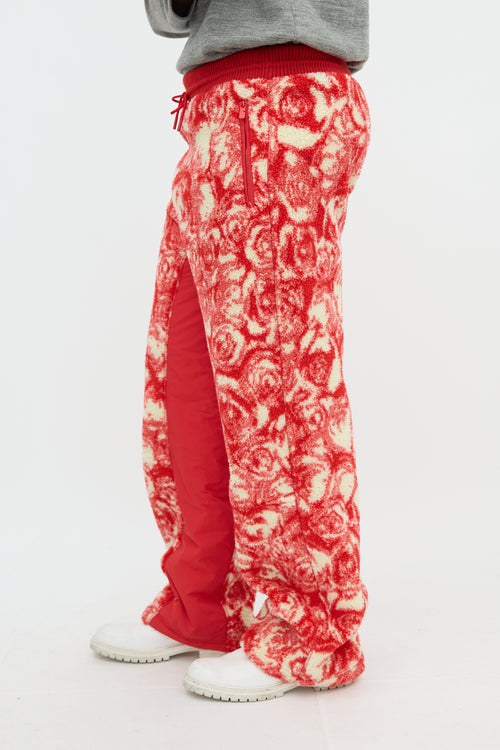 Burberry Printed Fleece Track Pant