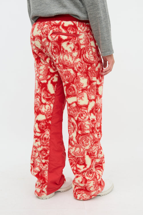 Burberry Printed Fleece Track Pant
