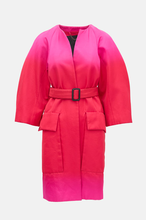 Burberry Prorsum SS 2013 Satin Opera Coat