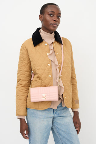 Burberry Quilted Leather Small Lola Bag