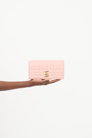 Burberry Quilted Leather Small Lola Bag