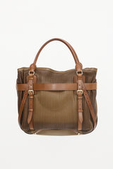 Burberry Quilted Leather Bridle Wilton Tote Bag