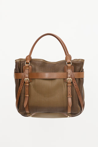 Burberry Quilted Leather Bridle Wilton Tote Bag