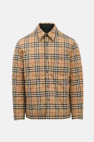 Burberry Quilted Check Jacket