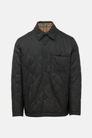 Burberry Quilted Check Jacket