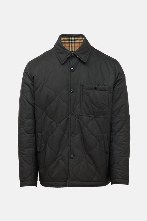 Burberry Quilted Check Jacket
