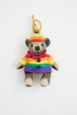 Burberry Rainbow Coat Thomas Bear Keychain