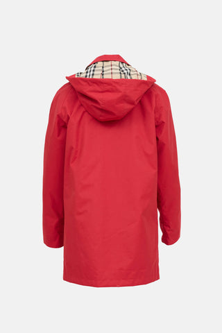Lined Hooded Coat
