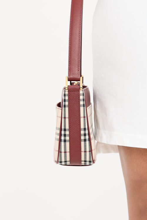 Burberry House Check Shoulder Bag