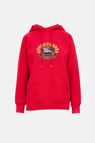 Burberry Crest Logo Hoodie