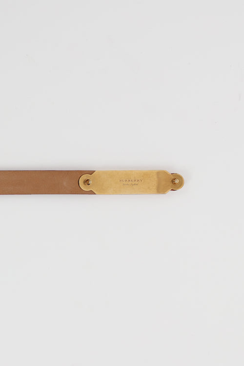Leather Reese Slim Belt