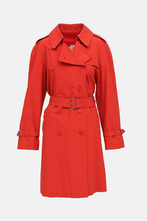 Burberry Nylon Trench Coat