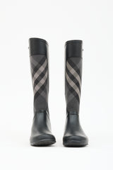 Burberry Rubber Check Rain Boot
