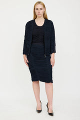 Burberry Pleated Co-Ord Set