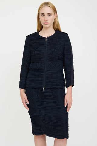 Burberry Pleated Co-Ord Set