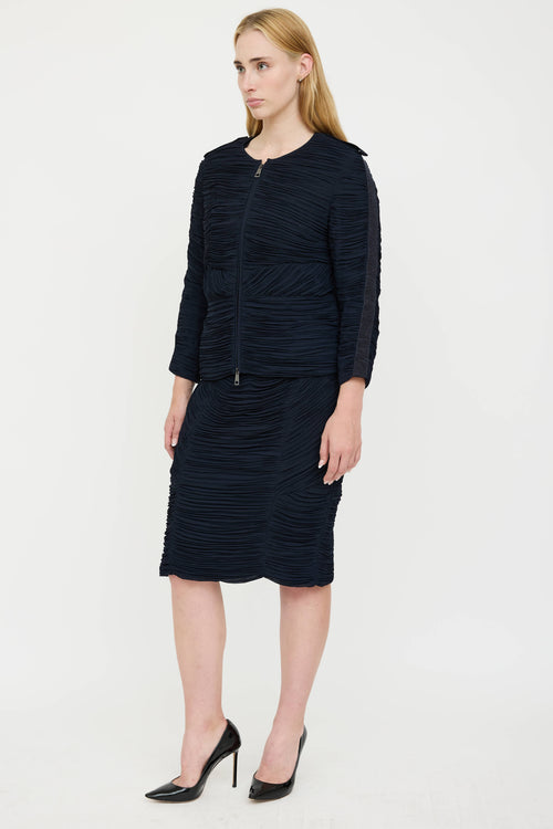 Burberry Pleated Co-Ord Set
