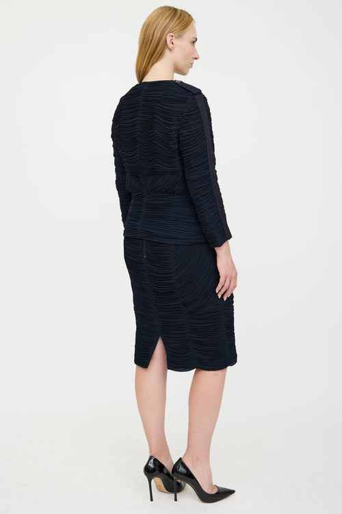 Burberry Pleated Co-Ord Set