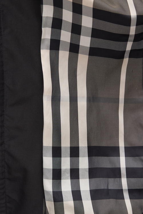 Burberry Ruched Belted Jacket
