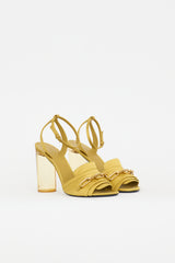 Burberry Satin Chain Sandal