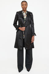 Burberry Satin Jewel Trench Coat
