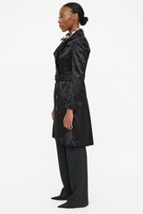 Burberry Satin Jewel Trench Coat