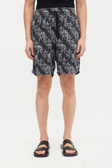 Burberry Silk Mythical Logo Shorts
