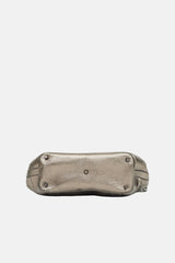 Burberry Metallic Quilted Beaton Bag