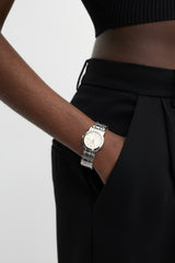 Burberry Silver & Gold BU1353 Heritage Watch
