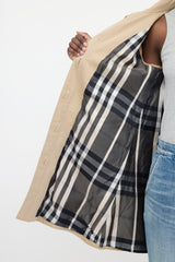 Burberry Single Breasted Trench Coat
