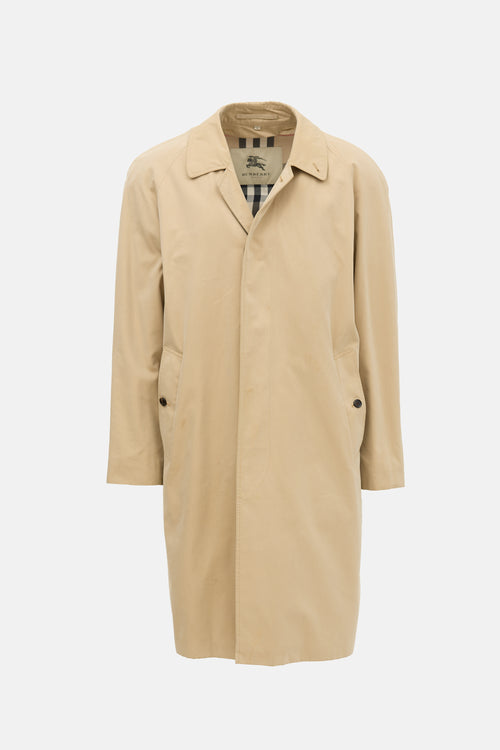 Burberry Single Breasted Coat