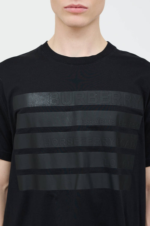 Burberry Stripe Logo T-Shirt