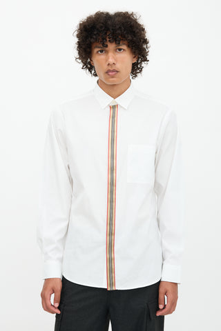 Burberry Stripe Placket Shirt