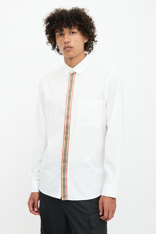 Burberry Stripe Placket Shirt