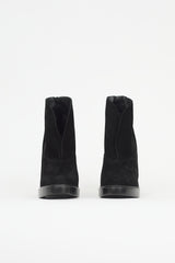 Burberry Suede Nadie Fringe Boot