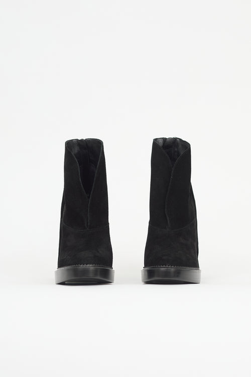 Burberry Suede Nadie Fringe Boot
