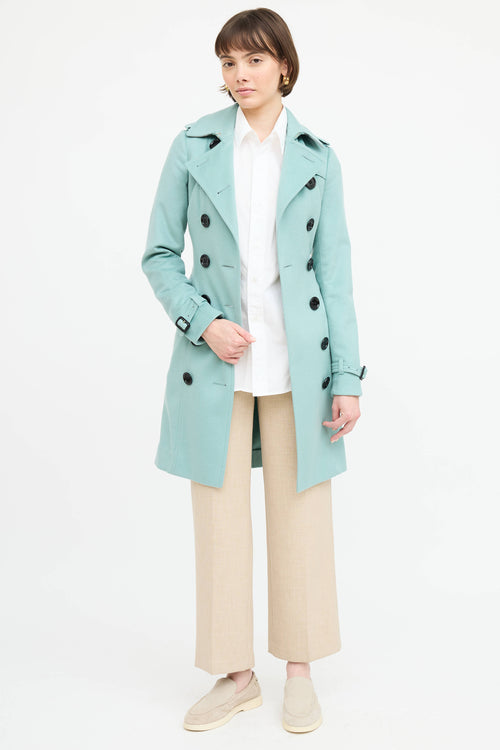 Burberry Cashmere Sandringham Trench Coat