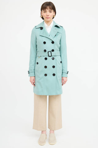 Burberry Cashmere Sandringham Trench Coat