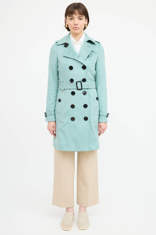 Burberry Cashmere Sandringham Trench Coat