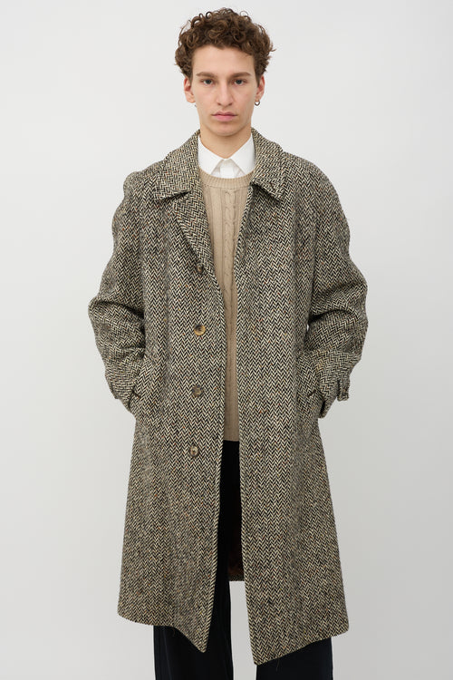 Burberry Tweed Coat