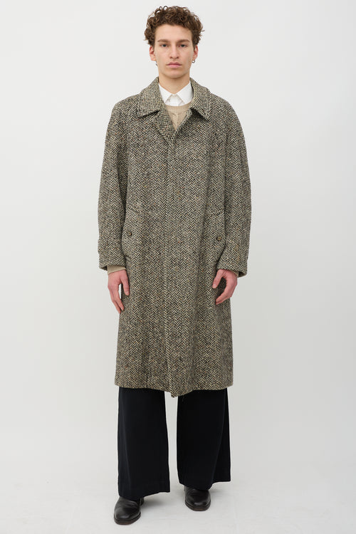 Burberry Tweed Coat